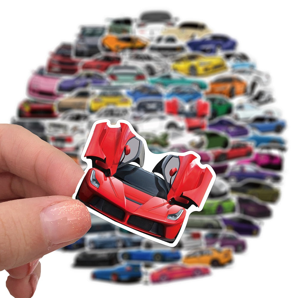 10/30/50/100PCS JDM car stickers